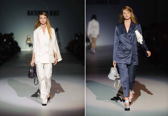 Прозорі блузки, кльош і вічна смужка: модні тренди сезону весна/літо-2017 від українських дизайнерів. Частина перша